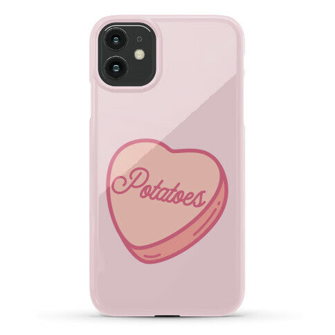 Potatoes Candy Heart Phone Case